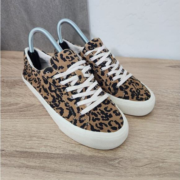 Madewell Leopard Print Sneakers - Picture 1 of 10